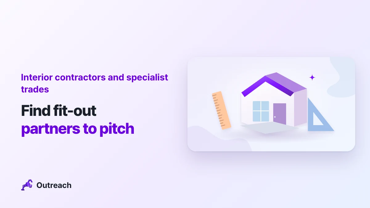 Interior contractors and specialist trades — Find fit-out partners to pitch