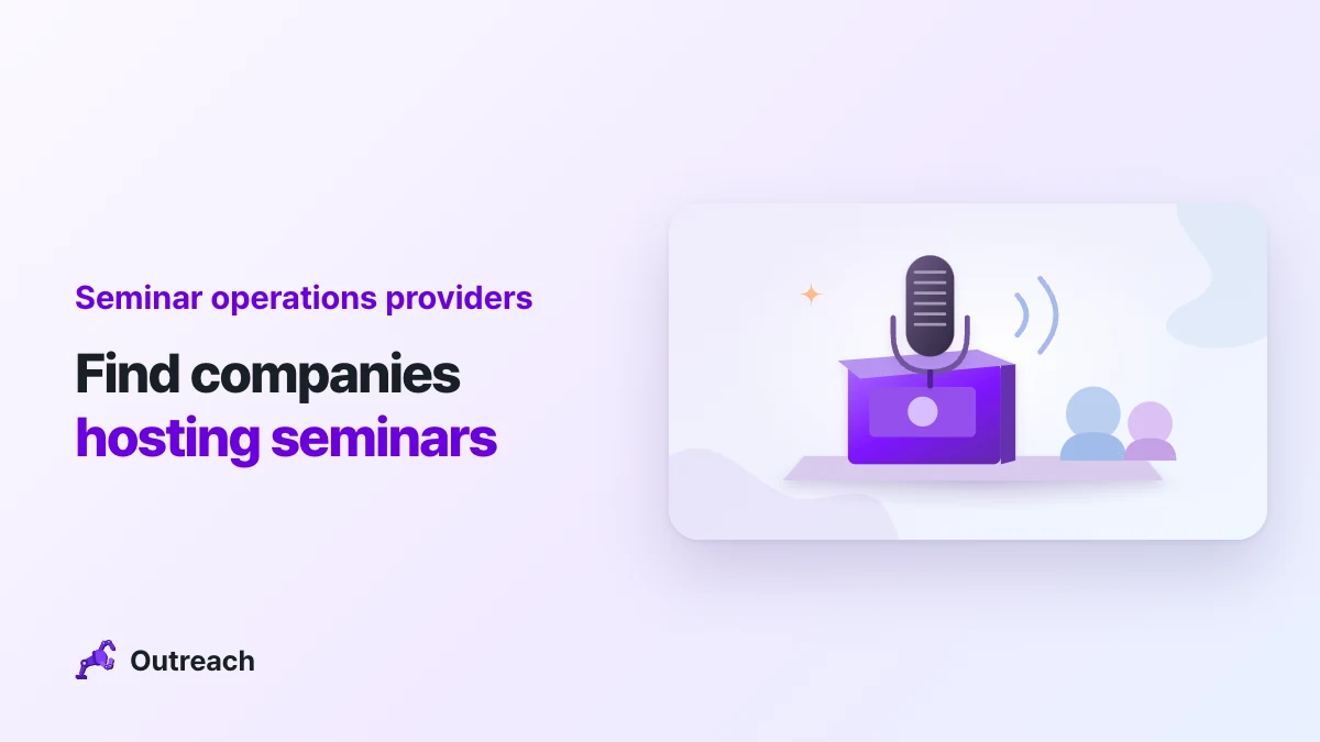 Seminar operations providers — Find companies hosting seminars